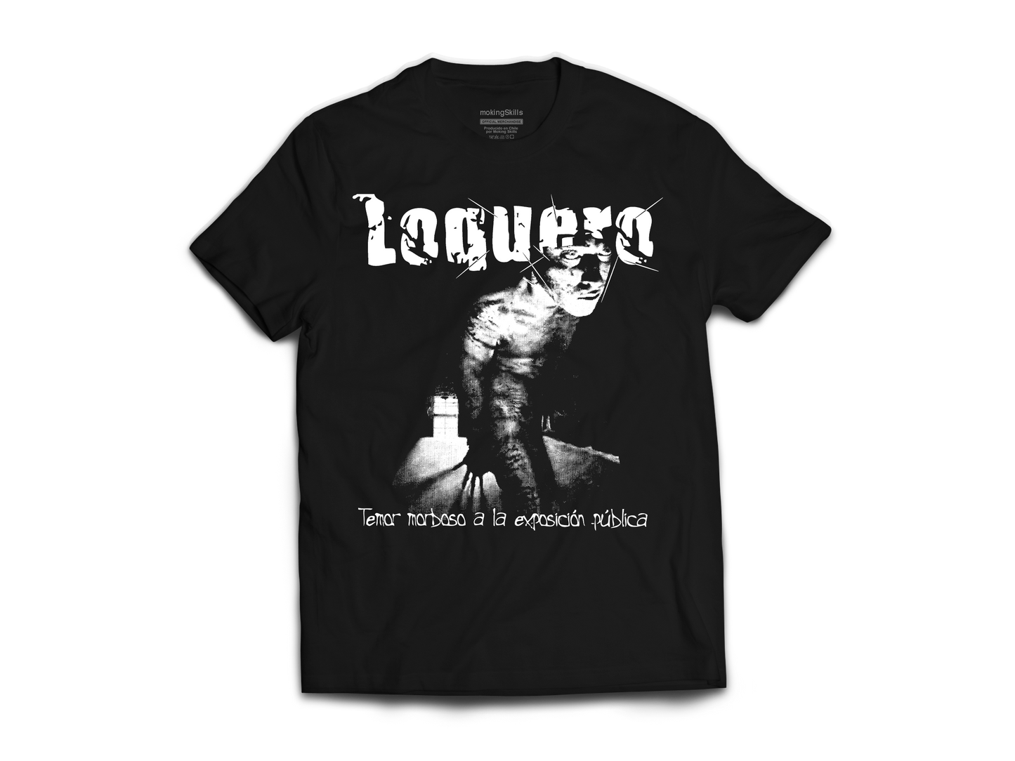 Polera Oficial - Loquero - Temor Morboso - Negra