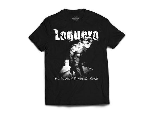 Polera Oficial - Loquero - Temor Morboso - Negra