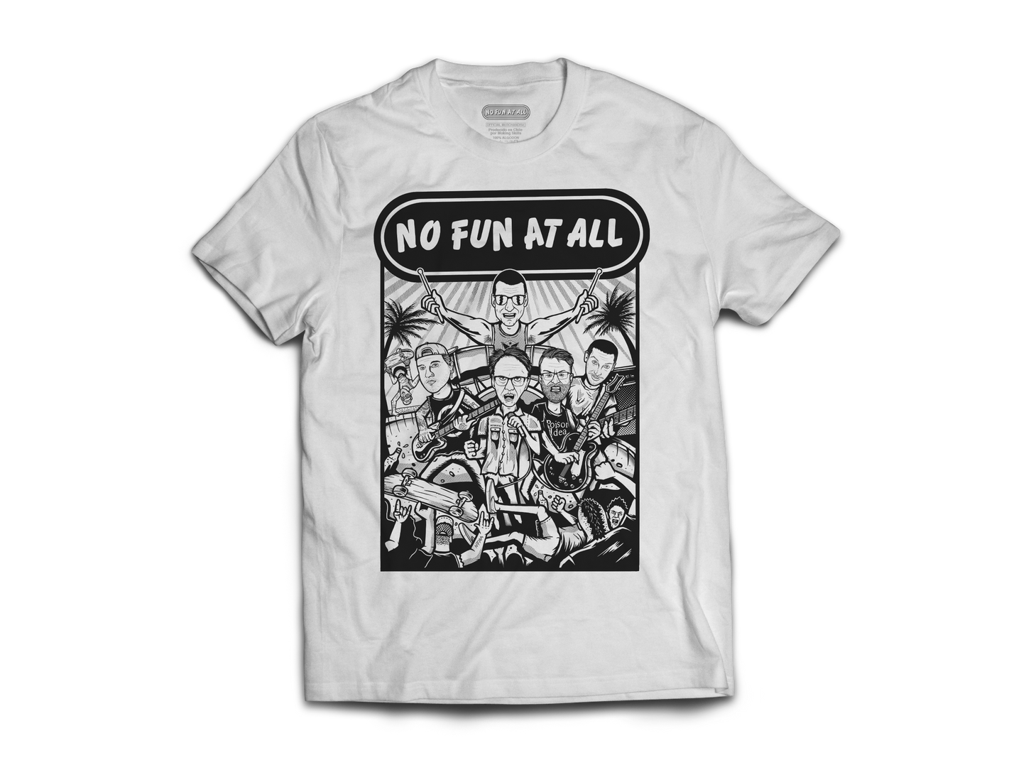 Polera No Fun At All Oficial - The Rebirth of Skate Punk