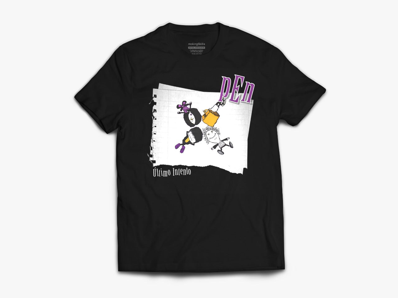 peor_es_nada_polera_oficial_negra