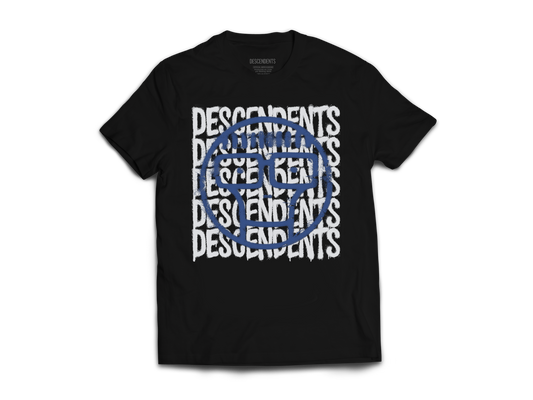 Polera Oficial Descendents - Spray Repeater - Negro