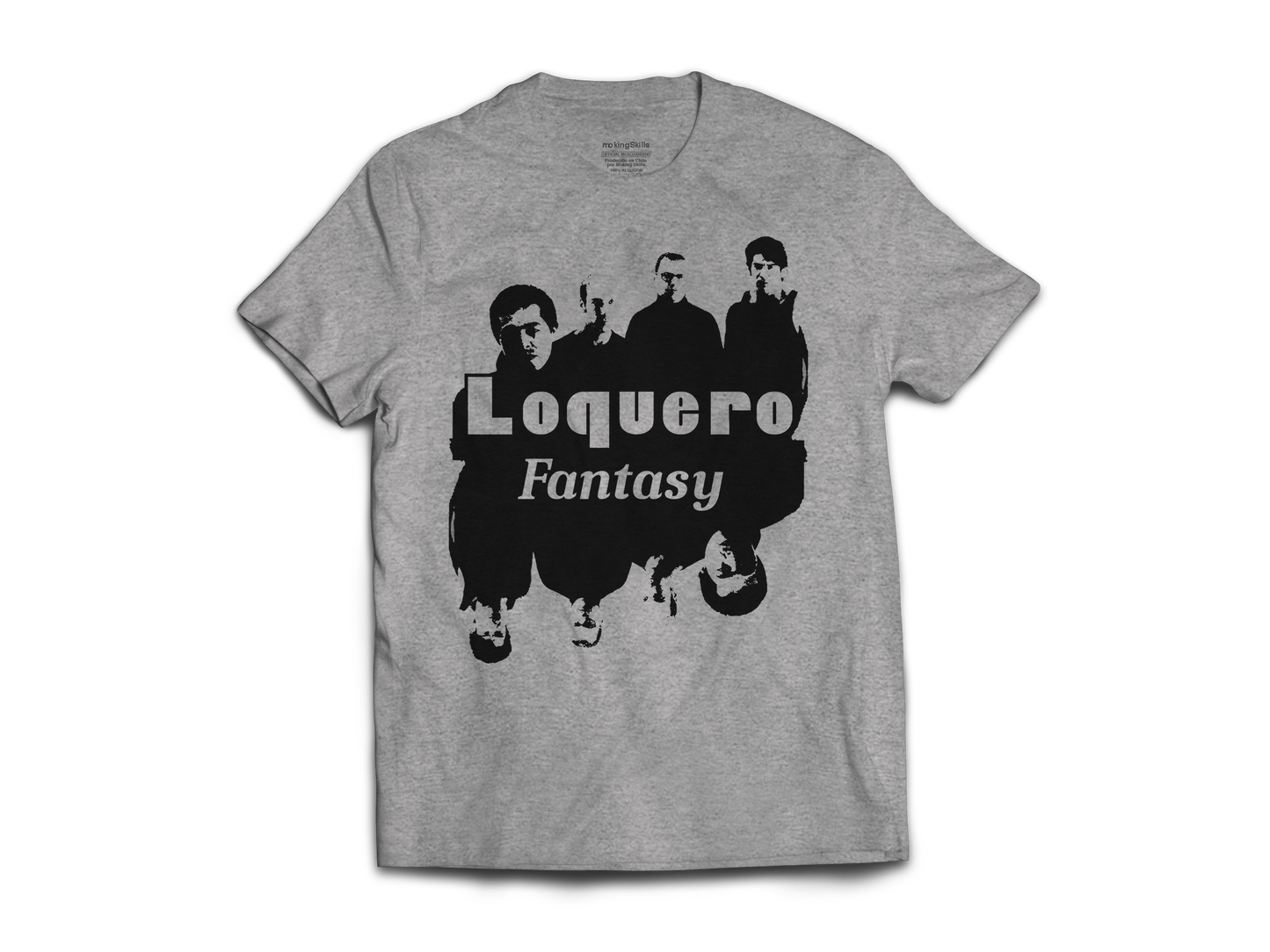 Polera Oficial - Loquero - Fantasy - Gris