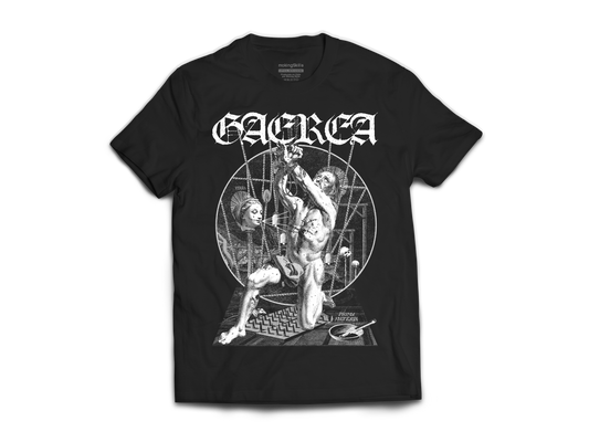 Polera Oficial - Gaerea - Gira 2022 - Negra