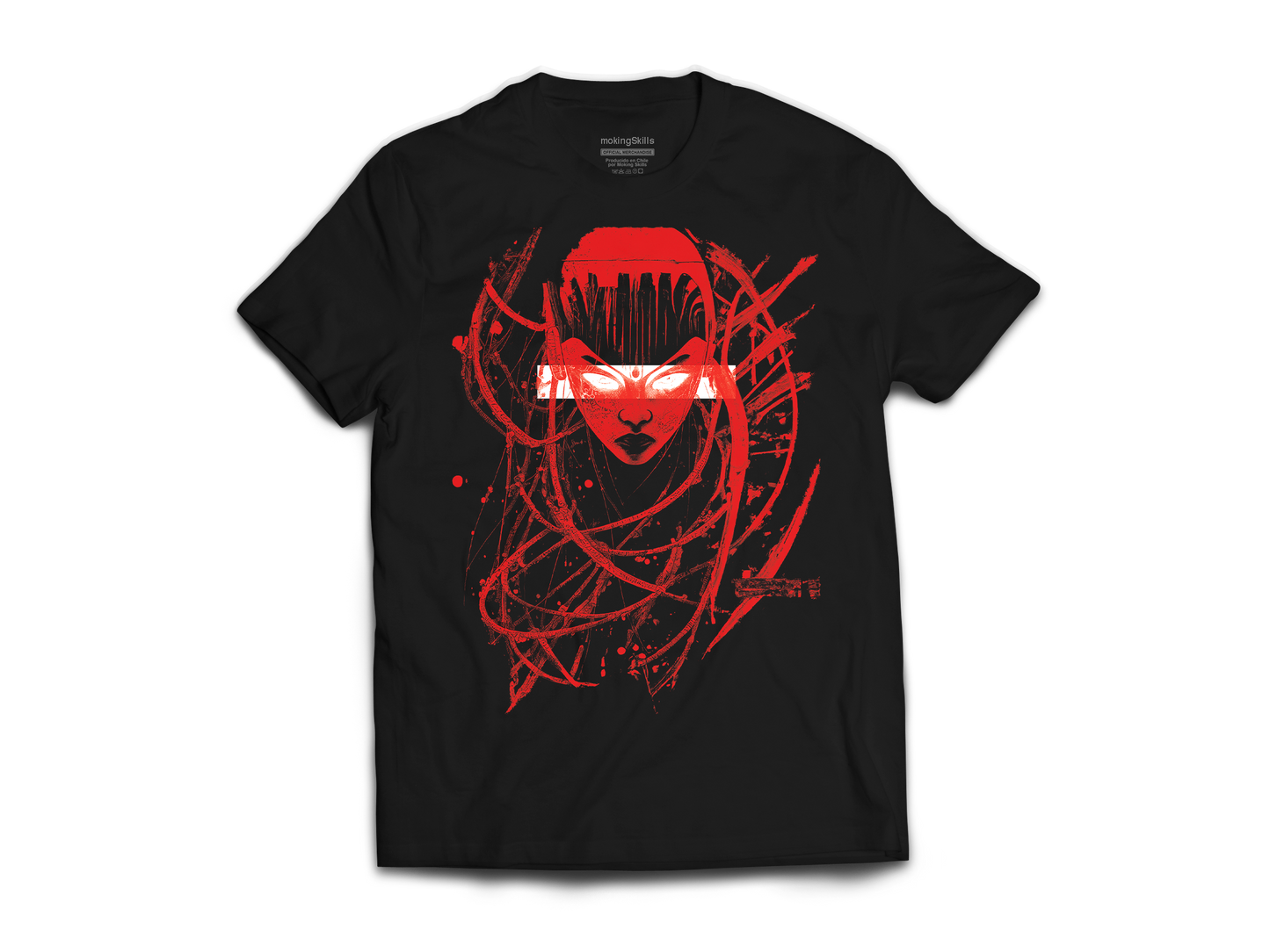 Polera Oficial - TesseracT - Gira Chile 2023 - Negra