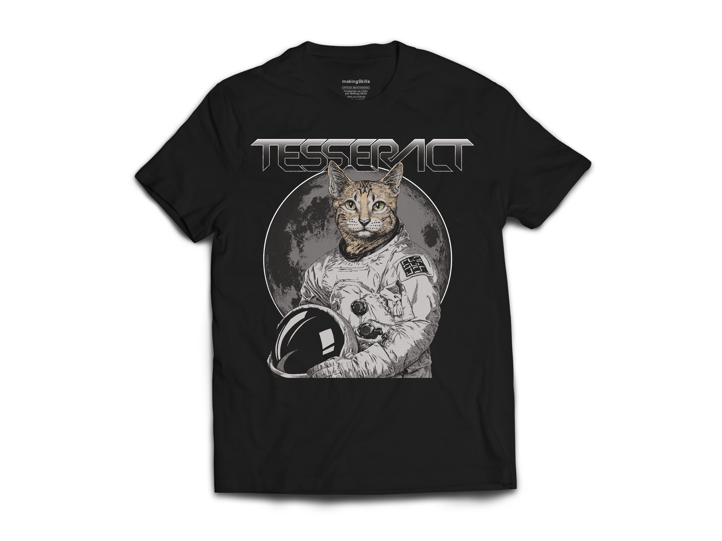 Polera Oficial - TesseracT - Meow Armstrong - Negra