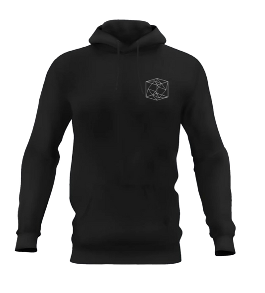 Poleron Oficial Hoodie - TesseracT - Gira Chile 2023 - Negro