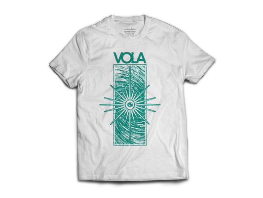 Polera Oficial - VOLA - Gira 2022 - Blanca