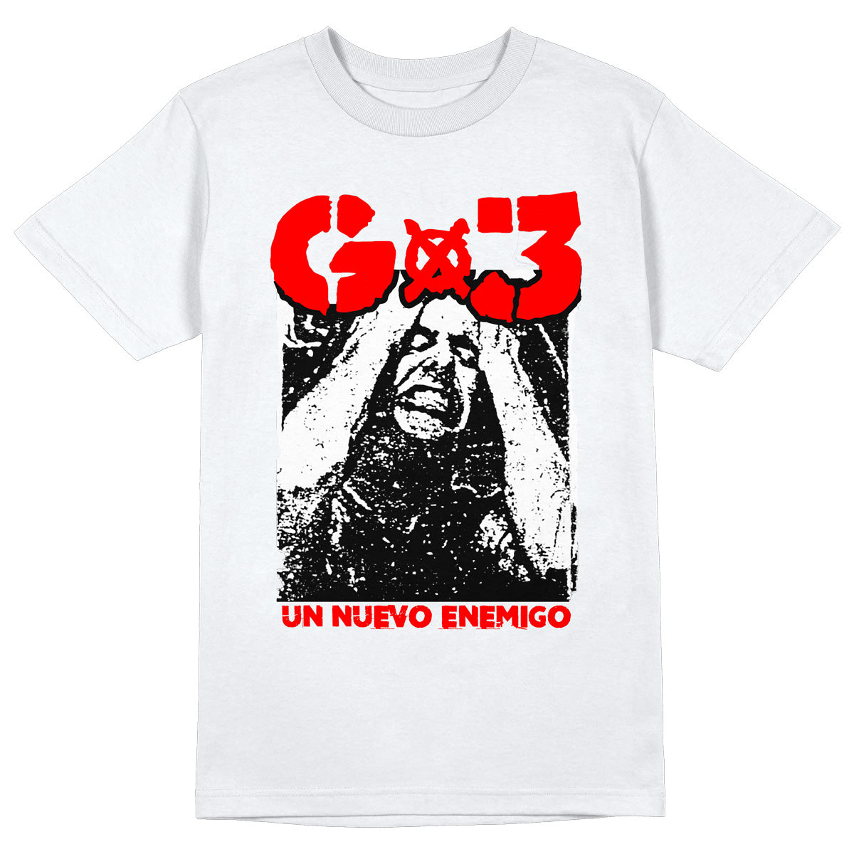 Polera Oficial G-3 - Un Nuevo Enemigo - Blanco