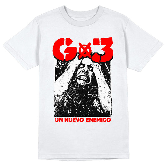 Polera Oficial G-3 - Un Nuevo Enemigo - Blanco