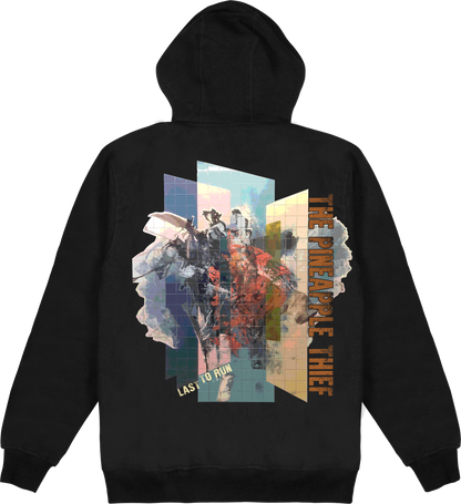 Poleron Zip Up Oficial The Pineapple Thief - Last to Run - Negro