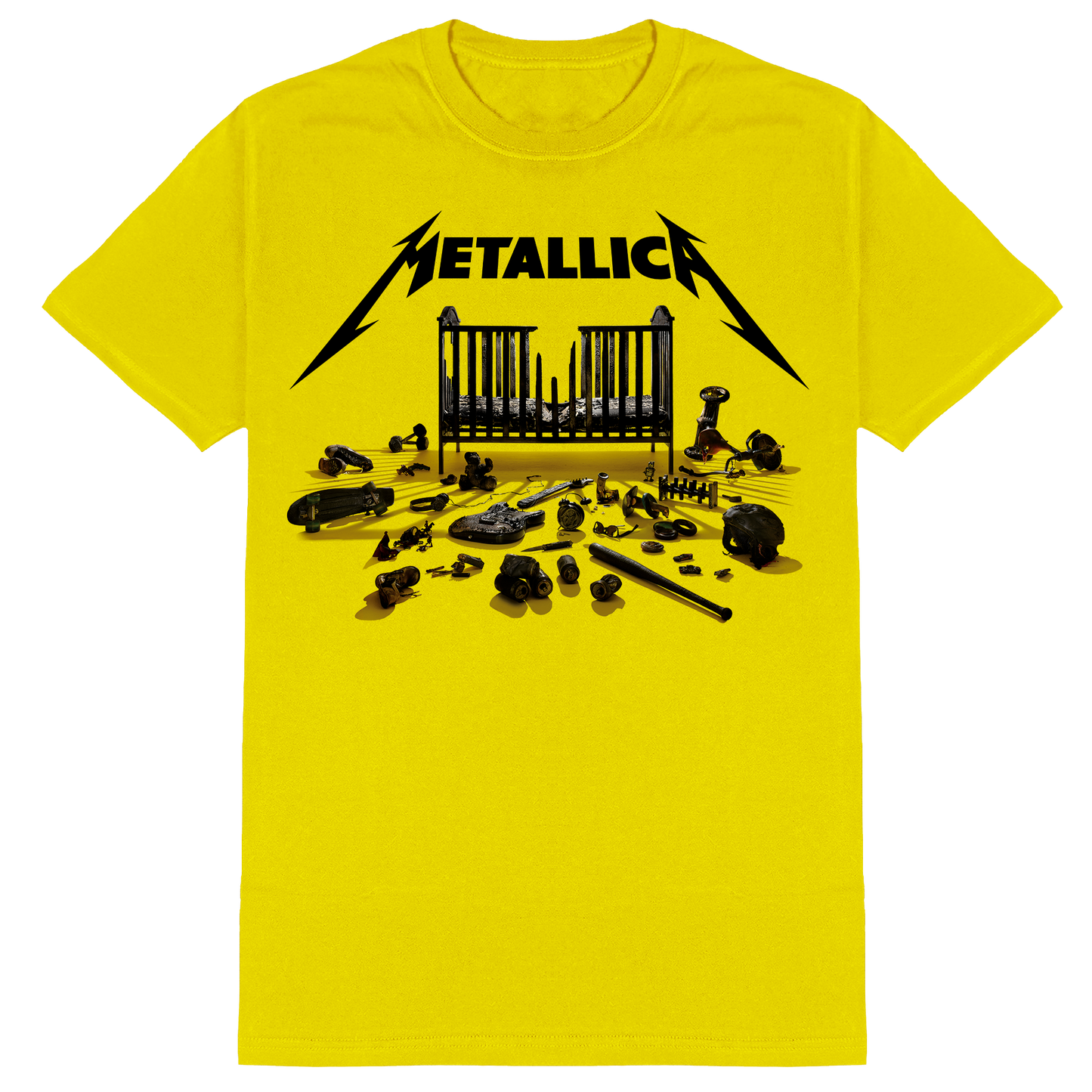 Polera Oficial Metallica - 72 Seasons - Amarillo