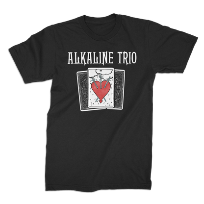 Polera Oficial Alkaline Trio - Tarot Card - Negro