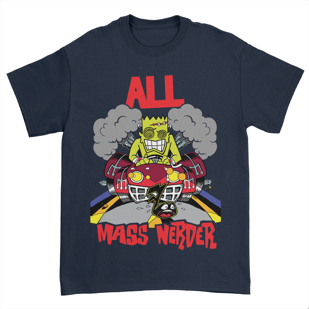 Polera Oficial ALL - Mass Nerder - Azul Marino