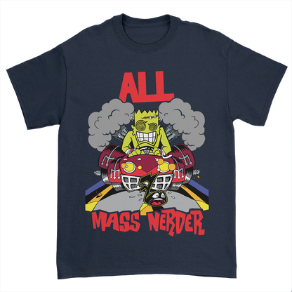 Polera Oficial ALL - Mass Nerder - Azul Marino