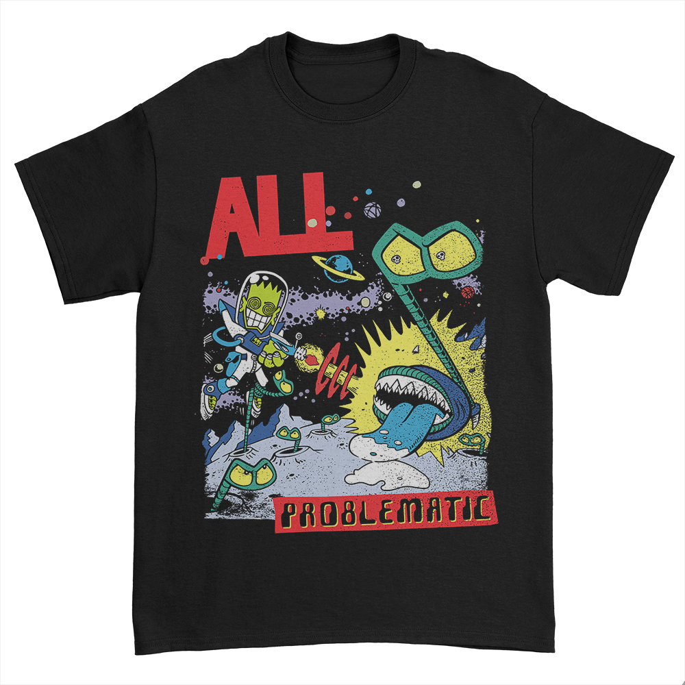 Polera Oficial ALL - Problematic - Negro