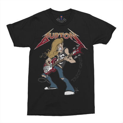 Polera Oficial Cliff Burton - Take One - Negro