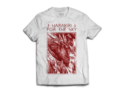 Polera Oficial - Harakiri for the sky - Blanca