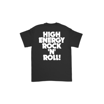 Polera Oficial Hellacopters - High Visibility - Negro