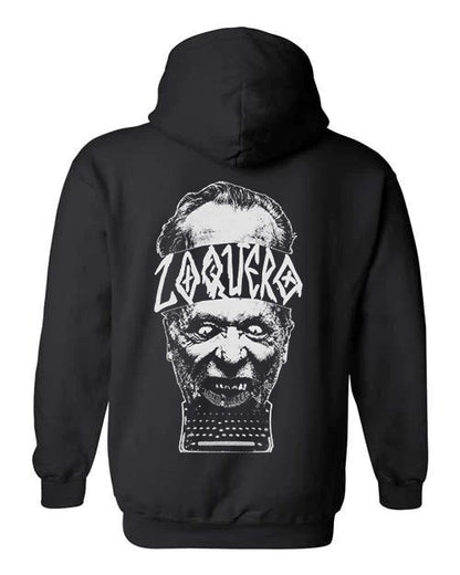 Poleron Hoodie Oficial - Loquero - Bukowski - Negro