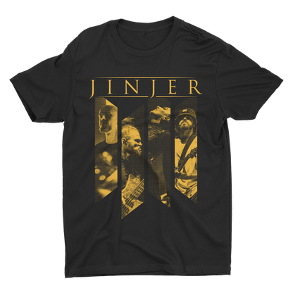 Polera Oficial Jinjer - Live in Los Angeles - Negro