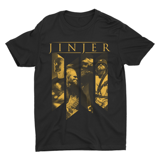 Polera Oficial Jinjer - Live in Los Angeles - Negro