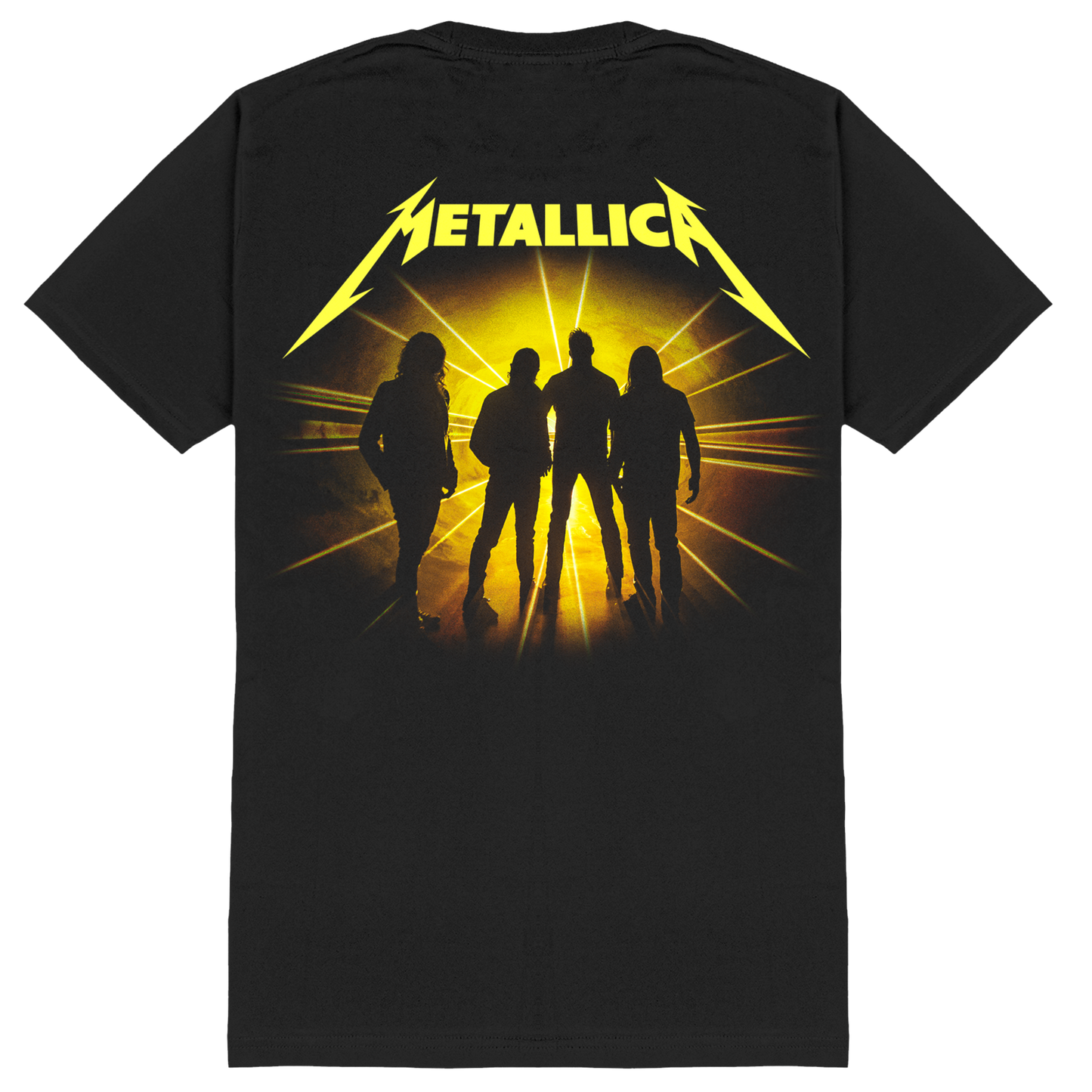 Polera Oficial Metallica - 72 Seasons Strobes - Negro