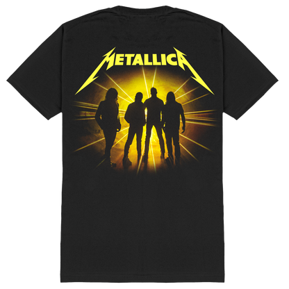 Polera Oficial Metallica - 72 Seasons Strobes - Negro