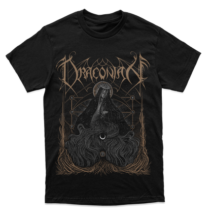 Polera Oficial Draconian - Sorrow of Sophia - Negro