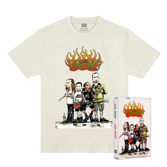 Los Mox! - Pack - Polera Se me Acumuló el Mox - Beige + Cassette