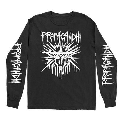Polera Manga Larga Oficial Propagandhi - Buster Skull - Negro