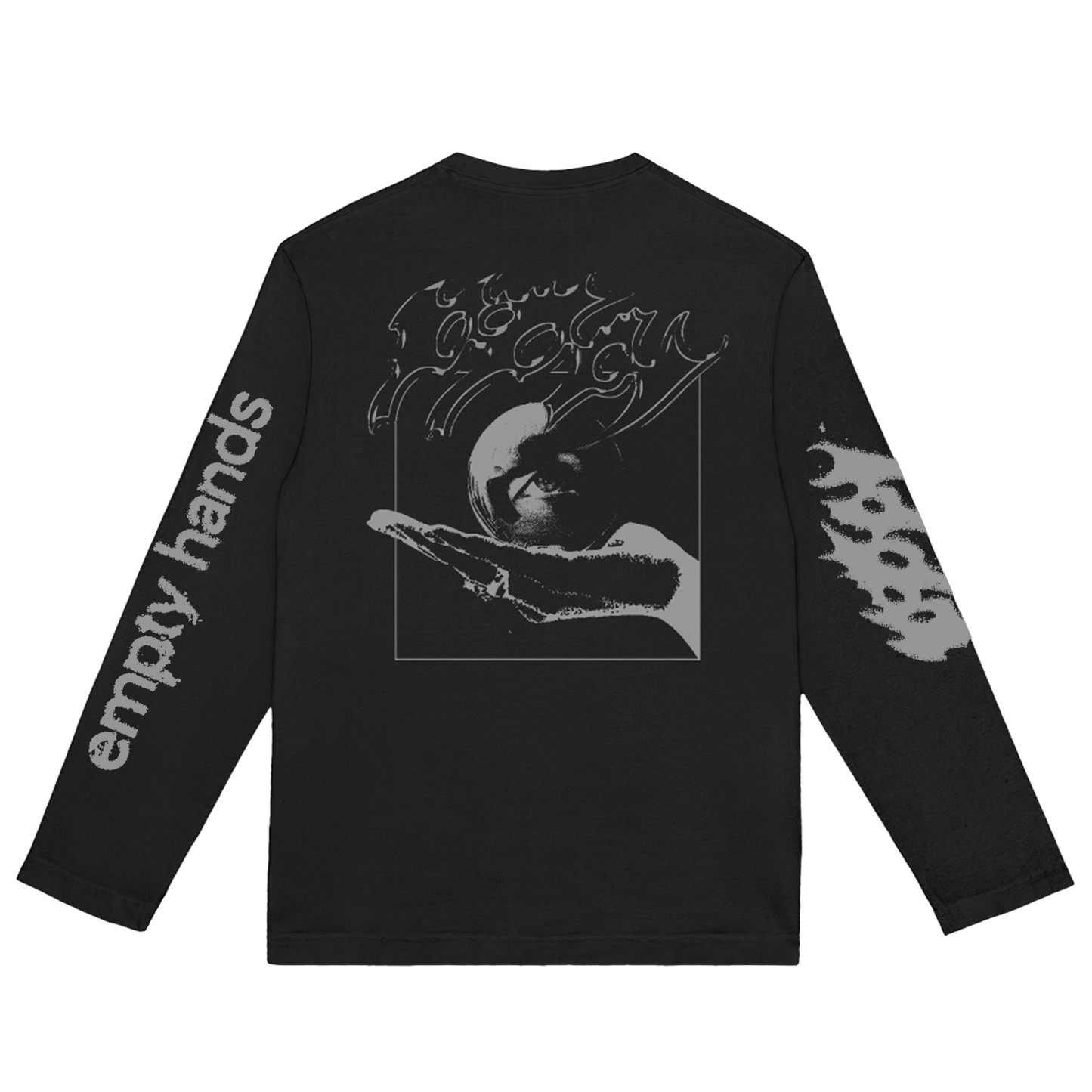 Polera Manga Larga Oficial Poppy - Empty Hands - Negro