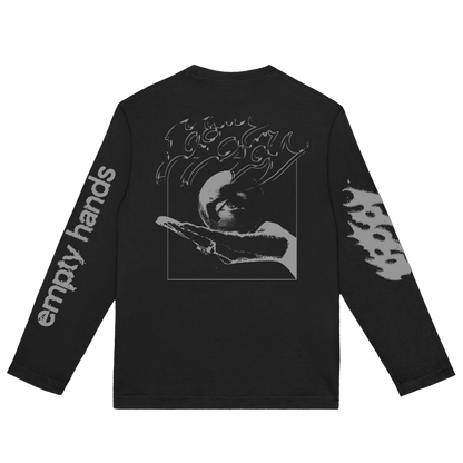 Polera Manga Larga Oficial Poppy - Empty Hands - Negro