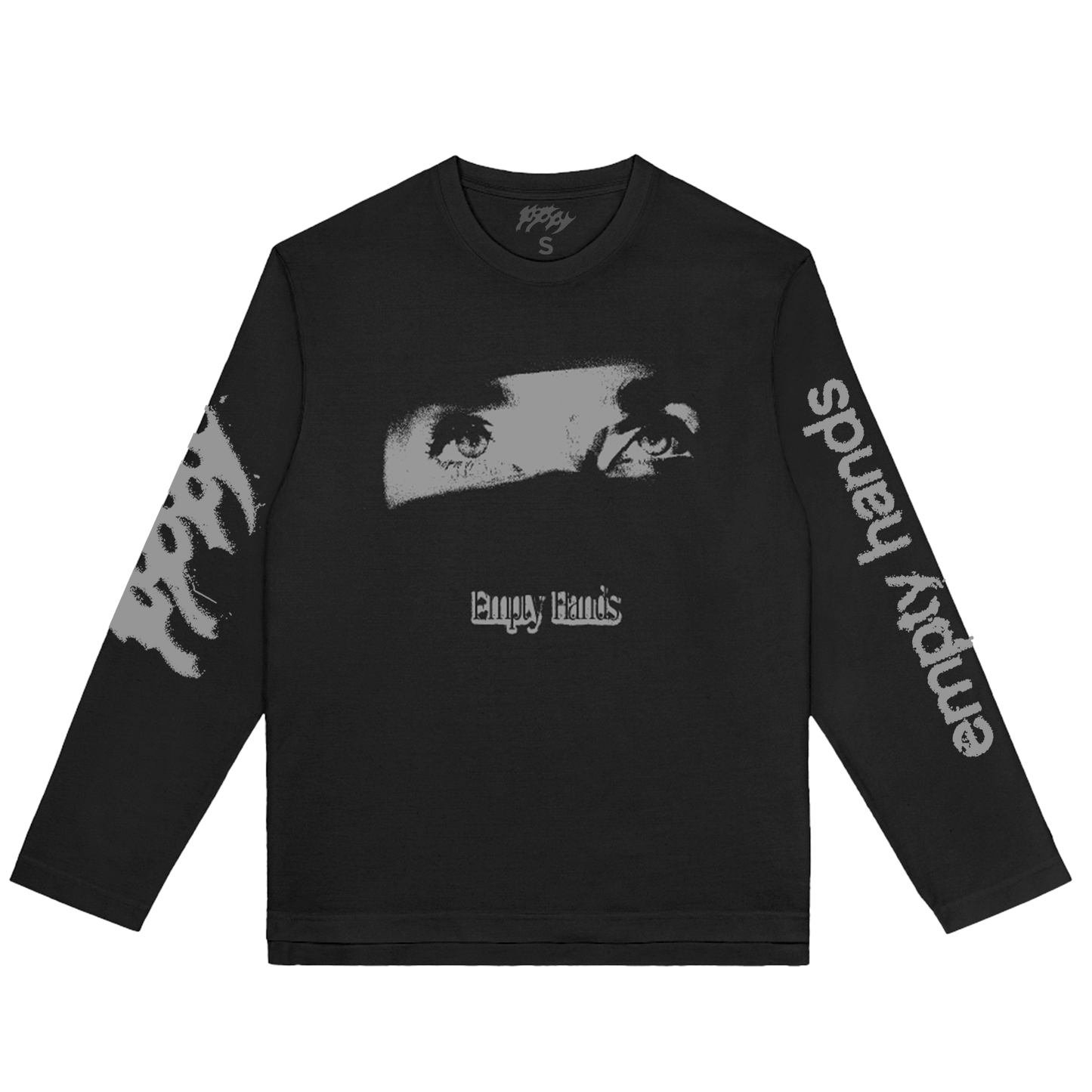 Polera Manga Larga Oficial Poppy - Empty Hands - Negro