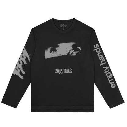 Polera Manga Larga Oficial Poppy - Empty Hands - Negro