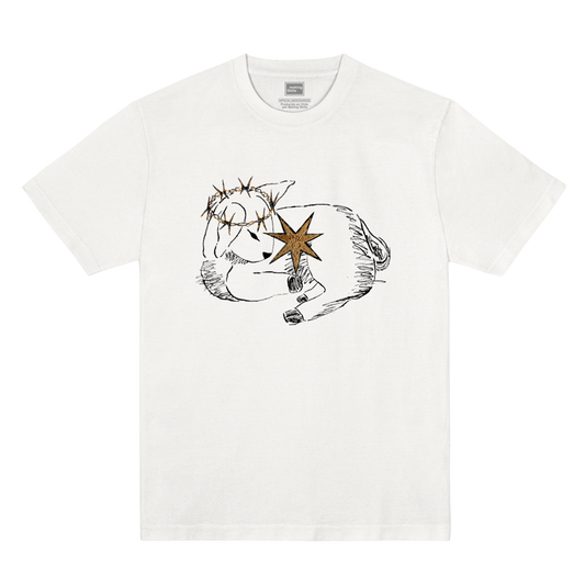 Polera Oficial Candelabro - Deseo, Carne y Voluntad - Blanco