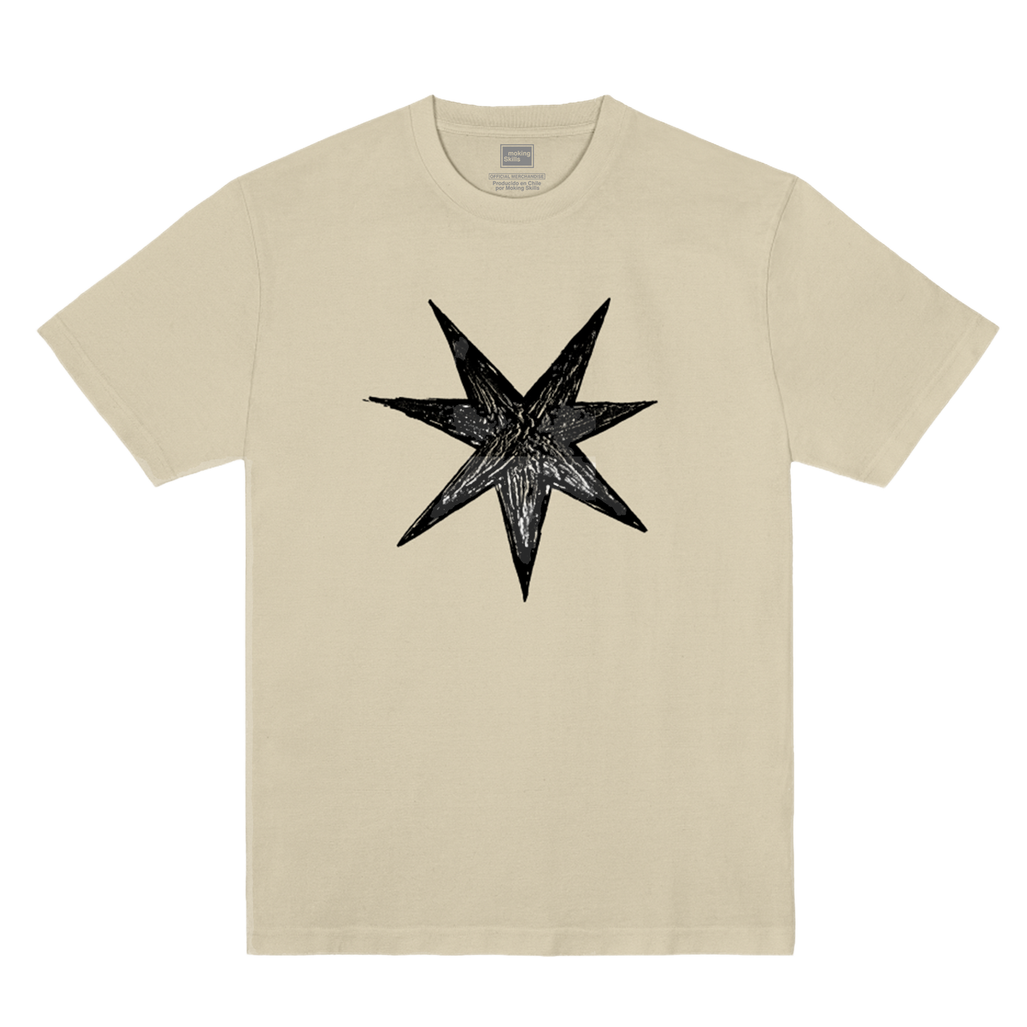 Polera Oficial Candelabro - Estrella - Arena
