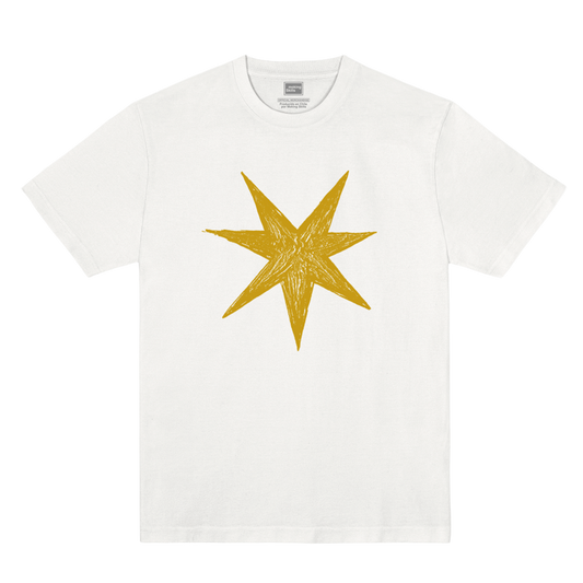 Polera Oficial Candelabro - Estrella - Blanco