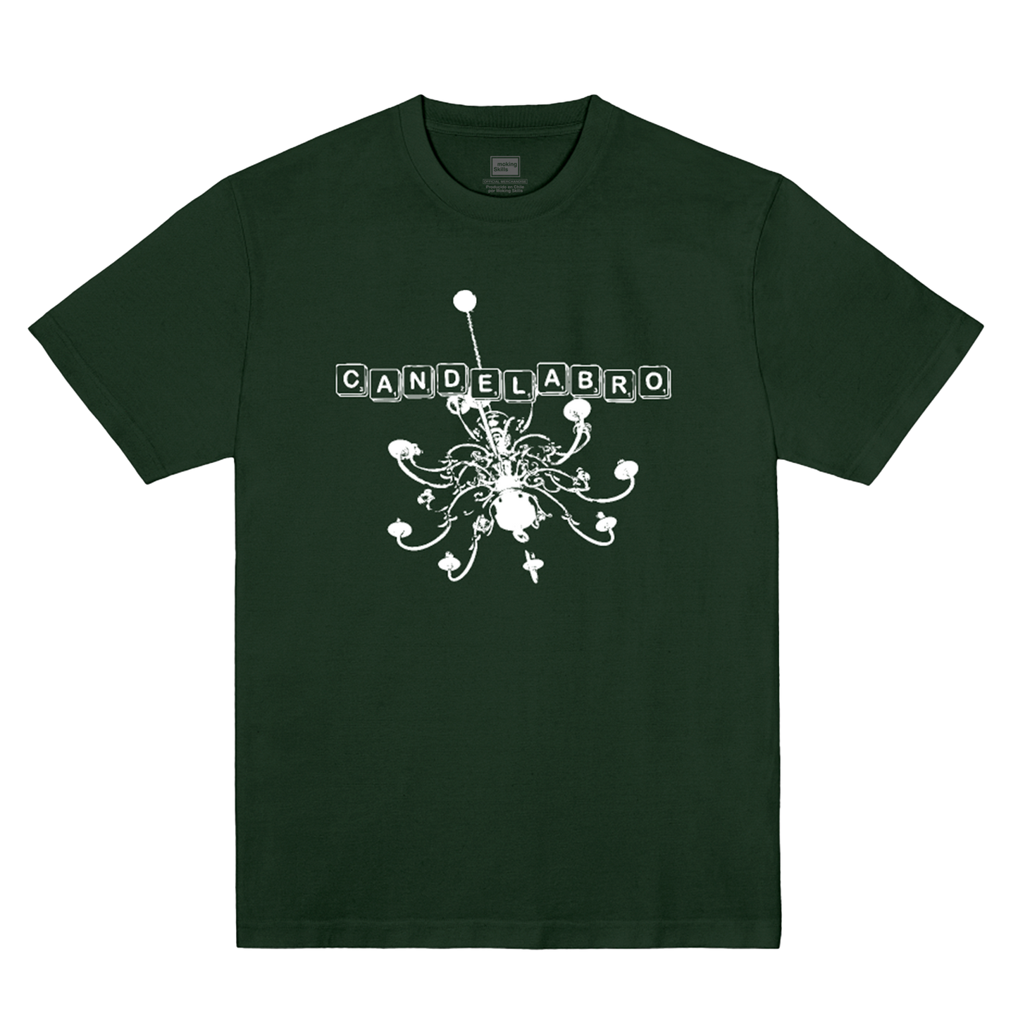 Polera Oficial Candelabro - Lámpara - Verde