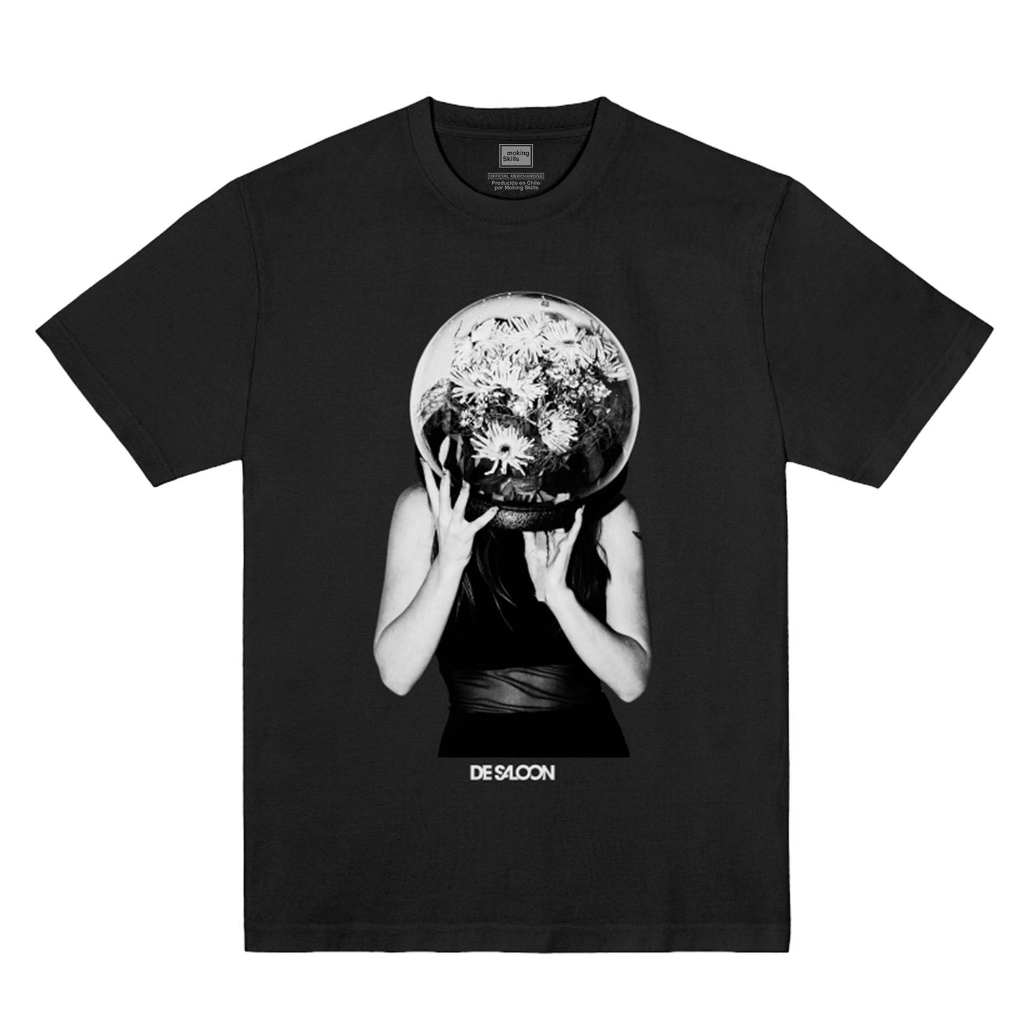 Polera Oficial  De Saloon - Pecera - Negra