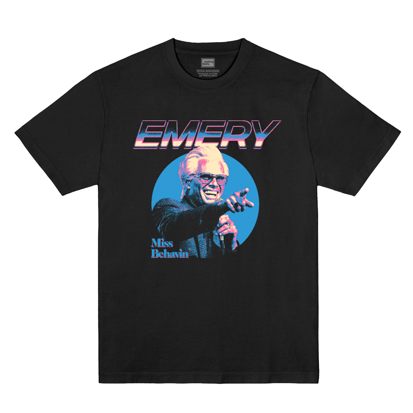 Polera Oficial Emery - Baby Billy - Negro