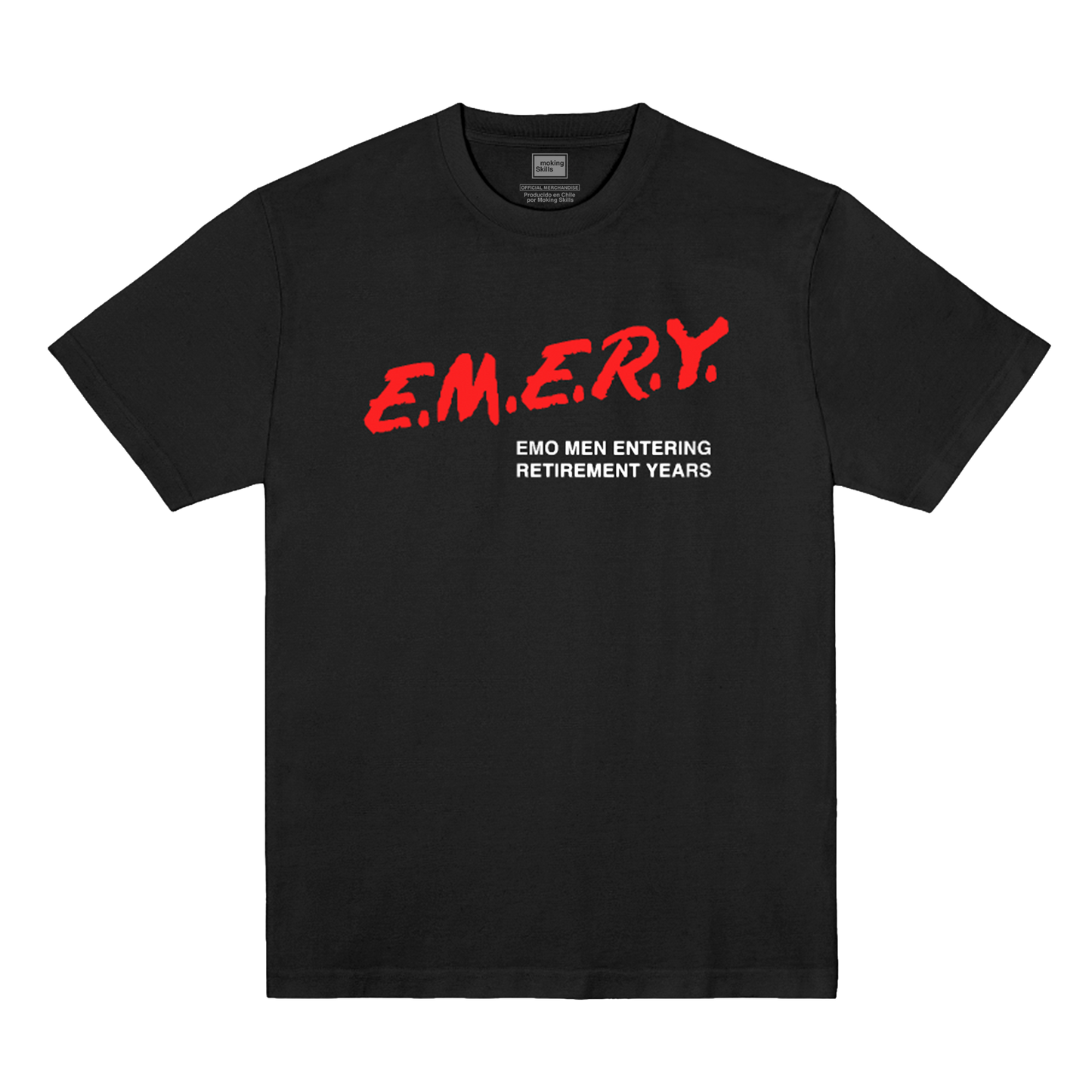 Polera Oficial Emery - Dare - Negro