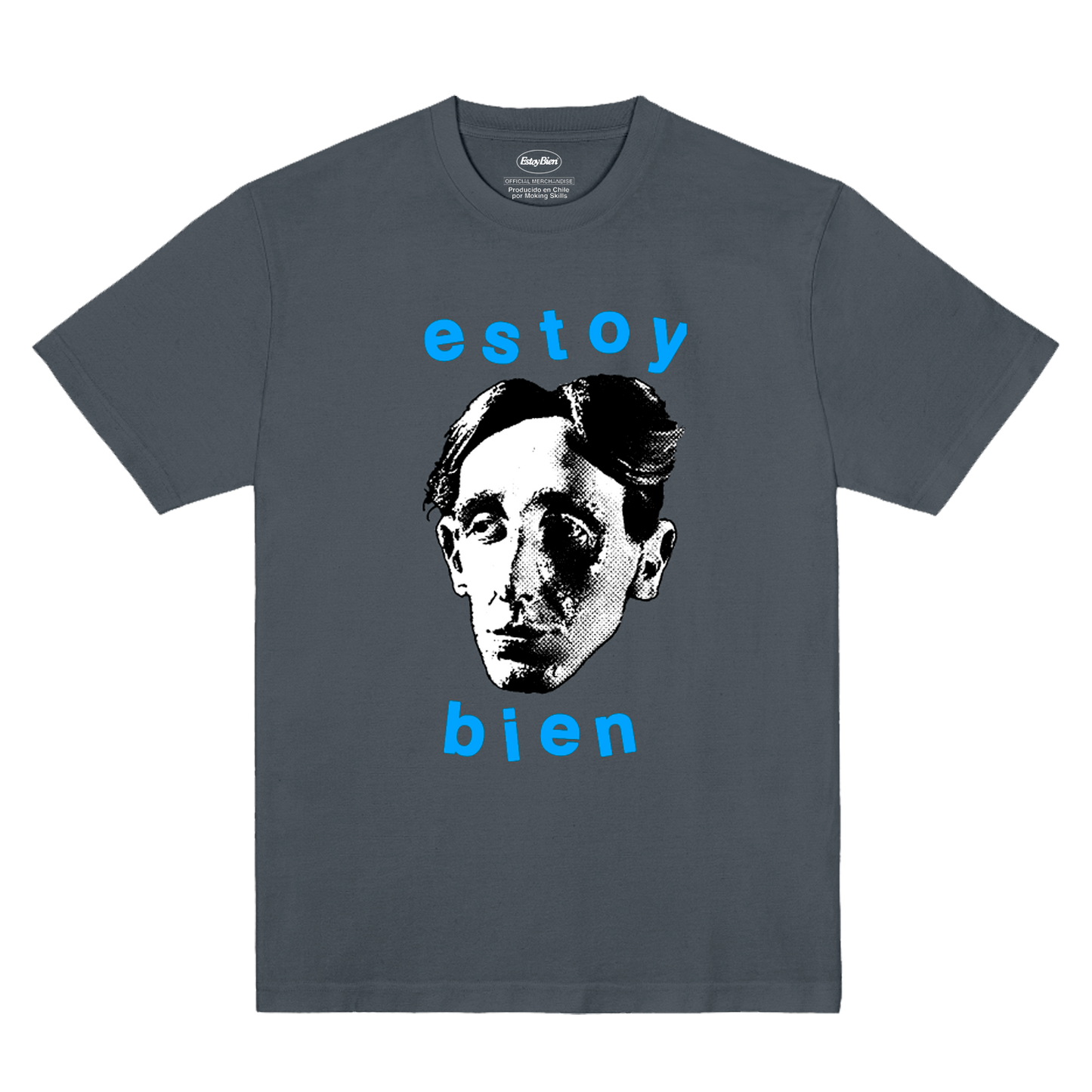 Polera Oficial Estoy Bien - Apoyo Emocional - Gris