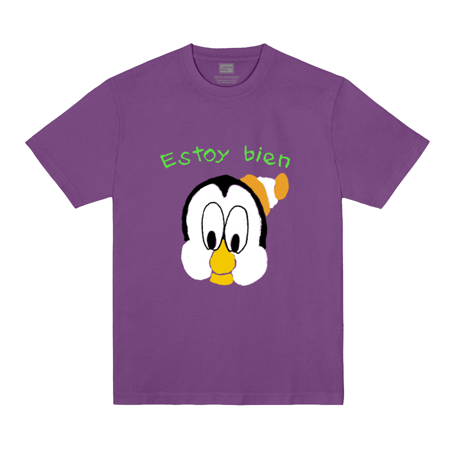 Polera Oficial Estoy Bien - Dinosaur - Morado