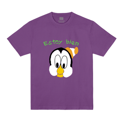 Polera Oficial Estoy Bien - Dinosaur - Morado