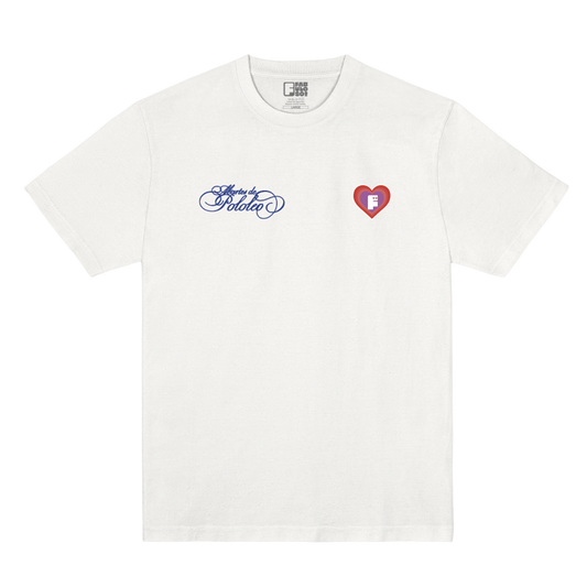 Polera Oficial Fabuloso - Martes de Pololeo 2 - Blanco