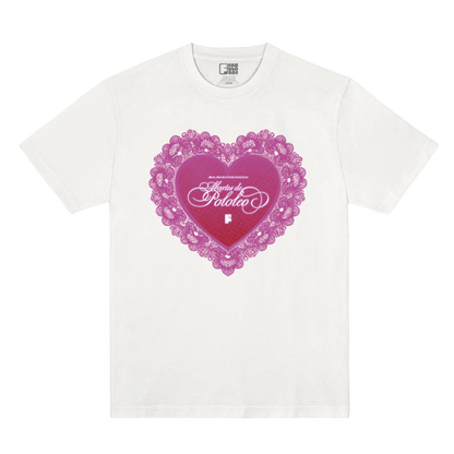 Polera Oficial Fabuloso - Martes de Pololeo Coquett - Blanco