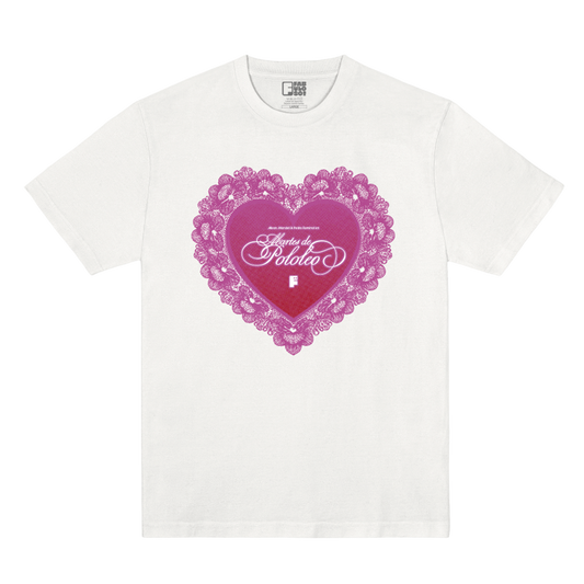 Polera Oficial Fabuloso - Martes de Pololeo Coquett - Blanco