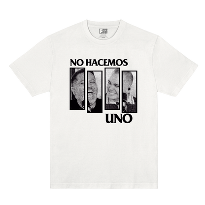 Polera Oficial Fabuloso - No Hacemos Uno - Blanco