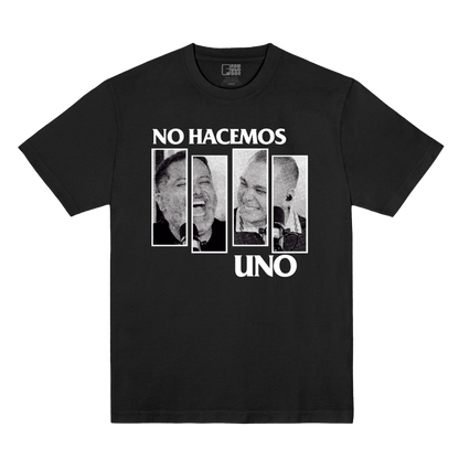 Polera Oficial Fabuloso - No Hacemos Uno - Negro