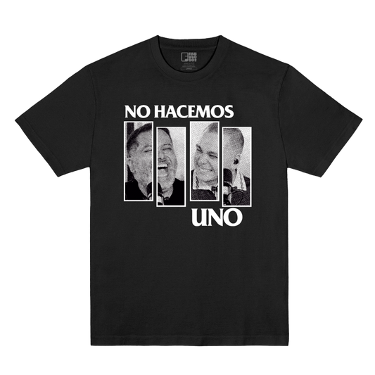 Polera Oficial Fabuloso - No Hacemos Uno - Negro